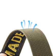 Заредете изображение във визуализатора на галерията – Dux Ducis Strap (Outdoor Version) strap Apple Watch Ultra, SE, 8, 7, 6, 5, 4, 3, 2, 1 (49, 45, 44, 42 mm) nylon band yellow bracelet
