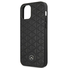 Заредете изображение във визуализатора на галерията – Mercedes MEHCP12LSPSBK iPhone 12 Pro Max 6,7" czarny/black hardcase Leather Quilted Embossed - TopMag

