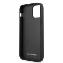 Заредете изображение във визуализатора на галерията – Mercedes MEHCP12LSPSBK iPhone 12 Pro Max 6,7" czarny/black hardcase Leather Quilted Embossed - TopMag
