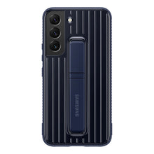 Заредете изображение във визуализатора на галерията – Samsung Protective Standing Cover Case for Samsung Galaxy S22 Navy Blue (EF-RS901CNEGWW) - TopMag
