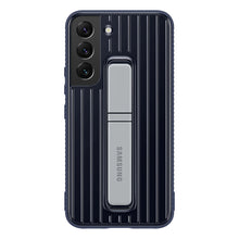 Заредете изображение във визуализатора на галерията – Samsung Protective Standing Cover Case for Samsung Galaxy S22 Navy Blue (EF-RS901CNEGWW) - TopMag
