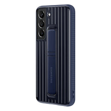 Заредете изображение във визуализатора на галерията – Samsung Protective Standing Cover Case for Samsung Galaxy S22 Navy Blue (EF-RS901CNEGWW) - TopMag
