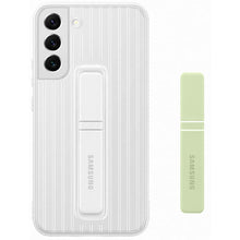 Заредете изображение във визуализатора на галерията – Samsung Protective Standing Cover Case for Samsung Galaxy S22 white (EF-RS901CWEGWW) - TopMag

