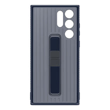 Заредете изображение във визуализатора на галерията – Samsung Protective Standing Cover Case for Samsung Galaxy S22 Ultra Navy Blue (EF-RS908CNEGWW) - TopMag
