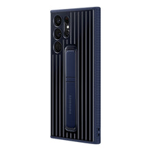 Заредете изображение във визуализатора на галерията – Samsung Protective Standing Cover Case for Samsung Galaxy S22 Ultra Navy Blue (EF-RS908CNEGWW) - TopMag
