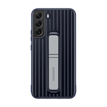 Заредете изображение във визуализатора на галерията – Samsung Protective Standing Cover Case for Samsung Galaxy S22 + (S22 Plus) Navy Blue (EF-RS906CNEGWW) - TopMag
