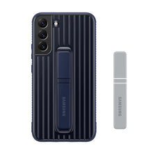 Заредете изображение във визуализатора на галерията – Samsung Protective Standing Cover Case for Samsung Galaxy S22 + (S22 Plus) Navy Blue (EF-RS906CNEGWW) - TopMag
