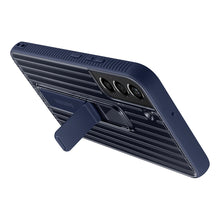 Заредете изображение във визуализатора на галерията – Samsung Protective Standing Cover Case for Samsung Galaxy S22 + (S22 Plus) Navy Blue (EF-RS906CNEGWW) - TopMag

