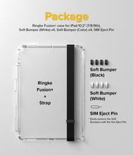 Заредете изображение във визуализатора на галерията – Ringke Fusion case cover with gel frame for iPad 10.2 '' 2021/2020/2019 black (FPS586R55) - TopMag
