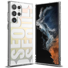 Заредете изображение във визуализатора на галерията – Ringke Fusion Design Armored Case Cover with Gel Frame for Samsung Galaxy S22 Ultra transparent (Seoul) (F594R89) - TopMag
