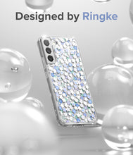 Заредете изображение във визуализатора на галерията – Ringke Fusion Design Armored Case Cover with Gel Frame for Samsung Galaxy S22 + (S22 Plus) transparent (Floral) (F593R31) - TopMag
