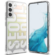Заредете изображение във визуализатора на галерията – Ringke Fusion Design Armored Case Cover with Gel Frame for Samsung Galaxy S22 + (S22 Plus) transparent (Seoul) (F593R89) - TopMag
