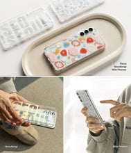 Заредете изображение във визуализатора на галерията – Ringke Fusion Design Armored Case Cover with Gel Frame for Samsung Galaxy S22 + (S22 Plus) transparent (Seoul) (F593R89) - TopMag
