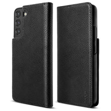 Заредете изображение във визуализатора на галерията – Ringke Folio Signature Flip Leather Case for Samsung Galaxy S22 + (S22 Plus) Black (FSS118R262) - TopMag
