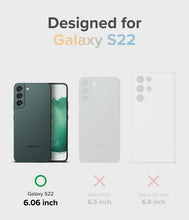 Заредете изображение във визуализатора на галерията – Ringke Fusion Design Armored Case Cover with Gel Frame for Samsung Galaxy S22 transparent (Floral) (F592R31) - TopMag
