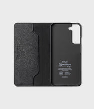 Заредете изображение във визуализатора на галерията – Ringke Folio Signature Flip Leather Case for Samsung Galaxy S22 Black (FSS119R263) - TopMag
