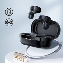 Заредете изображение във визуализатора на галерията – Joyroom TWS Bluetooth 5.1 300mAh wireless earphones black (JR-TL1 Pro) - TopMag

