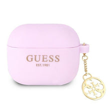 Заредете изображение във визуализатора на галерията – Guess GUA3LSC4EU AirPods 3 cover fioletowy/purple Charm 4G Collection - TopMag
