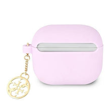 Заредете изображение във визуализатора на галерията – Guess GUA3LSC4EU AirPods 3 cover fioletowy/purple Charm 4G Collection - TopMag
