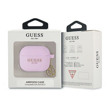 Заредете изображение във визуализатора на галерията – Guess GUA3LSC4EU AirPods 3 cover fioletowy/purple Charm 4G Collection - TopMag

