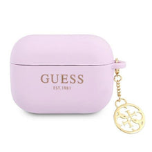 Заредете изображение във визуализатора на галерията – Guess GUAPLSC4EU AirPods Pro cover fioletowy/purple Charm 4G Collection - TopMag
