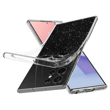 Заредете изображение във визуализатора на галерията – SPIGEN LIQUID CRYSTAL GALAXY S22 ULTRA GLITTER CRYSTAL - TopMag
