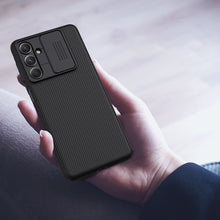 Заредете изображение във визуализатора на галерията – Samsung Galaxy M54 Armored Case with Camera Cover Nillkin CamShield Case - Black
