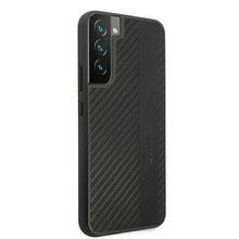 Заредете изображение във визуализатора на галерията – AMG AMHCS22MBLSCA S22+ S906 czarny/black hardcase Carbon Stripe&amp;Embossed - TopMag
