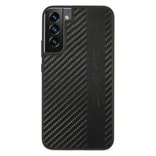 Заредете изображение във визуализатора на галерията – AMG AMHCS22SBLSCA S22 S901 czarny/black hardcase Carbon Stripe&amp;Embossed - TopMag
