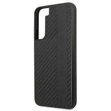 Заредете изображение във визуализатора на галерията – AMG AMHCS22SBLSCA S22 S901 czarny/black hardcase Carbon Stripe&amp;Embossed - TopMag
