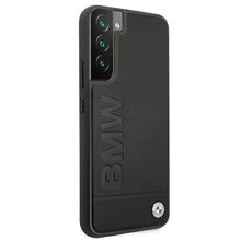 Заредете изображение във визуализатора на галерията – Etui BMW BMHCS22SSLLBK S22 S901 czarny/black hardcase Signature Logo Imprint - TopMag
