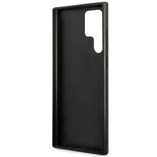 Заредете изображение във визуализатора на галерията – Etui hardcase BMW BMHCS22LPUCARTCBK S22 ultra S908 black/czarny M Collection Triangles - TopMag
