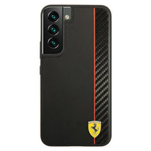 Заредете изображение във визуализатора на галерията – Ferrari FESAXHCS22SBK S22 S901 czarny/black hardcase On Track Carbon Stripe - TopMag
