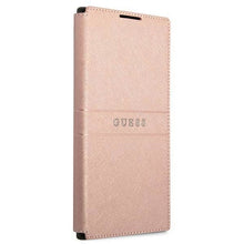 Заредете изображение във визуализатора на галерията – Guess GUBKS22LPSASBPI S22 Ultra S908 różowy/pink book Saffiano Stripes - TopMag
