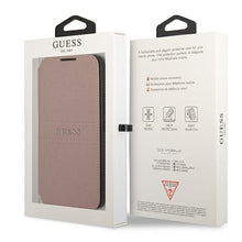 Заредете изображение във визуализатора на галерията – Guess GUBKS22SPSASBPI S22 S901 różowy/pink book Saffiano Stripes - TopMag

