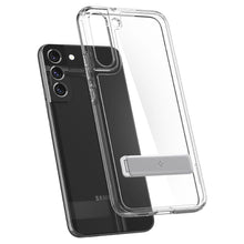 Заредете изображение във визуализатора на галерията – SPIGEN ULTRA HYBRID ”S” GALAXY S22+ PLUS CRYSTAL CLEAR - TopMag
