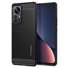 Заредете изображение във визуализатора на галерията – Spigen RUGGED ARMOR XIAOMI 12T / 12T PRO MATTE BLACK
