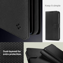 Заредете изображение във визуализатора на галерията – Spigen WALLET "S" PLUS GALAXY A54 5G BLACK
