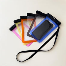 Заредете изображение във визуализатора на галерията – Waterproof phone bag pouch for swimming pool blue - TopMag
