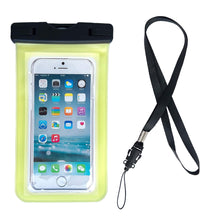 Заредете изображение във визуализатора на галерията – Waterproof phone bag pouch for swimming pool yellow - TopMag
