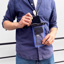 Заредете изображение във визуализатора на галерията – Waterproof pouch phone bag for swimming pool black - TopMag
