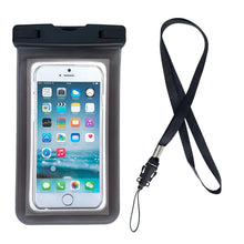 Заредете изображение във визуализатора на галерията – Waterproof pouch phone bag for swimming pool black - TopMag
