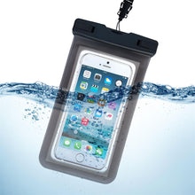 Заредете изображение във визуализатора на галерията – Waterproof pouch phone bag for swimming pool black - TopMag
