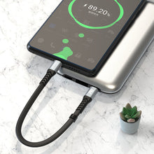 Заредете изображение във визуализатора на галерията – Dudao L10C cable USB Type C - USB Type C PD100W black (L10C) - TopMag
