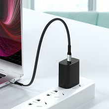 Заредете изображение във визуализатора на галерията – Dudao L10C cable USB Type C - USB Type C PD100W black (L10C) - TopMag
