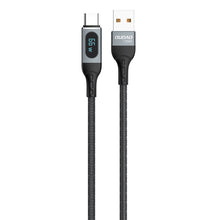 Заредете изображение във визуализатора на галерията – Dudao USB cable - USB Type C fast charging PD 66W black (L7Max) - TopMag
