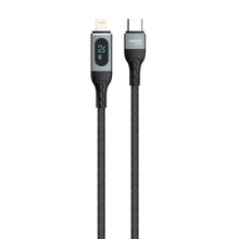 Заредете изображение във визуализатора на галерията – Dudao USB Type C cable - Lightning Fast Charging PD 20W black (L7MaxL) - TopMag
