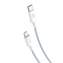 Заредете изображение във визуализатора на галерията – Dudao L6E cable USB Type C - Lightning PD 20W white (L6E) - TopMag
