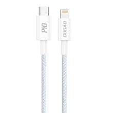 Заредете изображение във визуализатора на галерията – Dudao L6E cable USB Type C - Lightning PD 20W white (L6E) - TopMag
