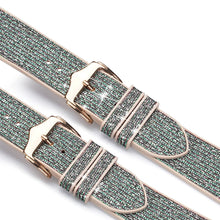 Заредете изображение във визуализатора на галерията – Dux Ducis Strap Watch 7 Band 7/6/5/4/3/2 / SE (41/40 / 38mm) Wristband Bracelet Bracelet Green (Sparkle Version) - TopMag
